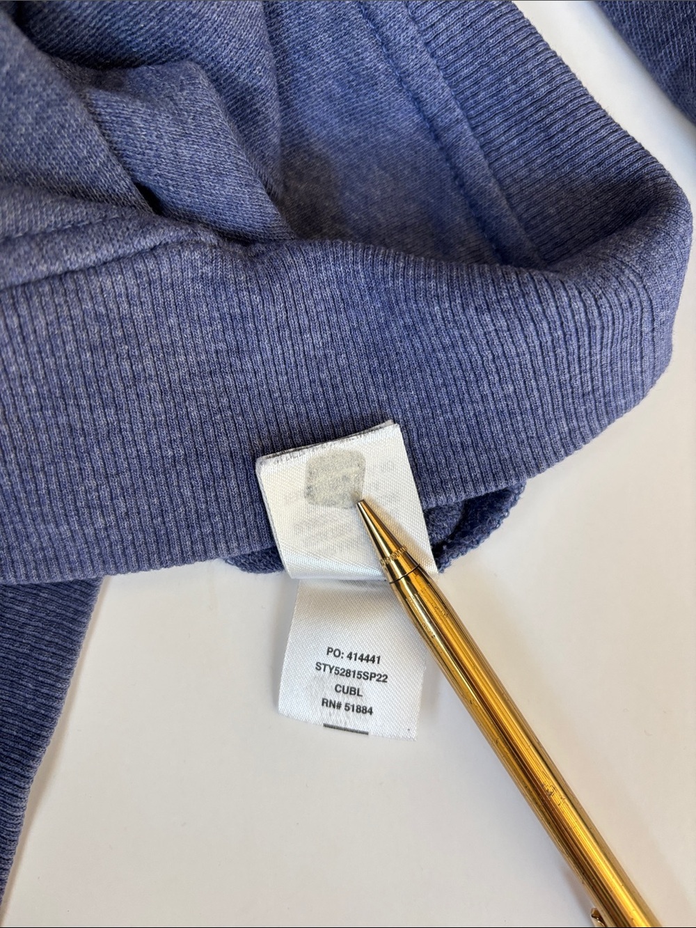 Patagonia Organic Cotton French Terry Blue Zip Hoodie Sweatshirt 52815 Womens XS - Picture 5 of 10
